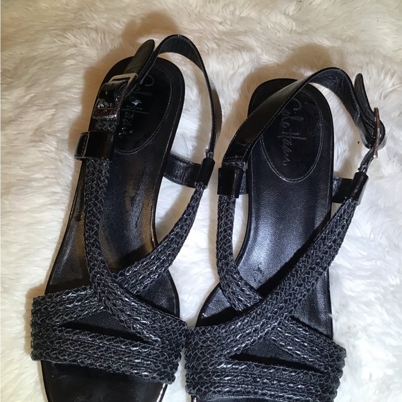 Cole Haan Nike Air black sandals size 10B - Picture 2 of 6